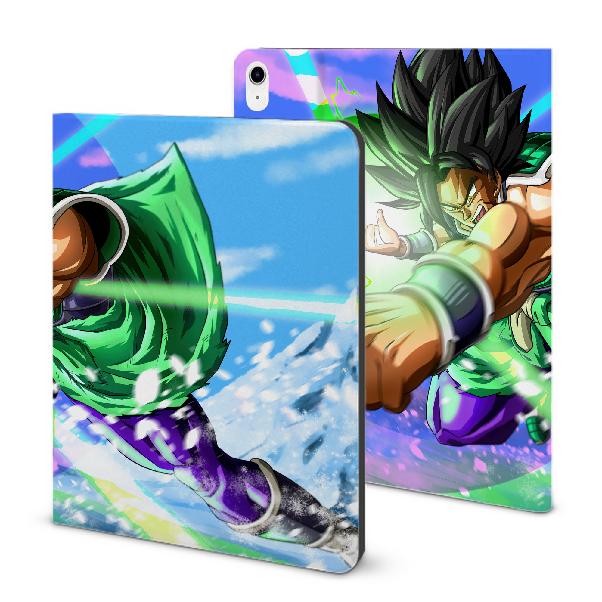 （画像用） ドラゴンボール DRAGON BALL IPad ケース ブック型 PUレザー TPU 耐衝撃 軽量 薄型 ペン収納なし 全面保護 IPad 各モデル対応